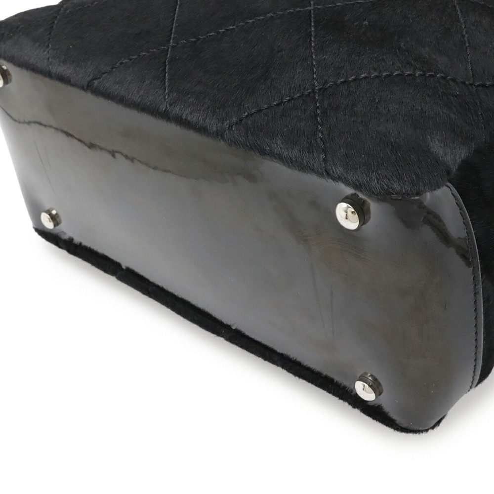 CHANEL Black Leather Shoulder Bag - Picture 4 of 9